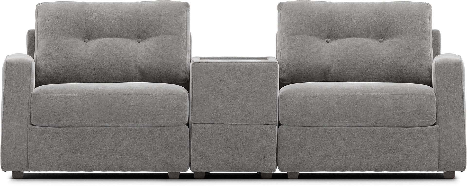 Gray 3 Pc ModularOne with Media Console - Image 3