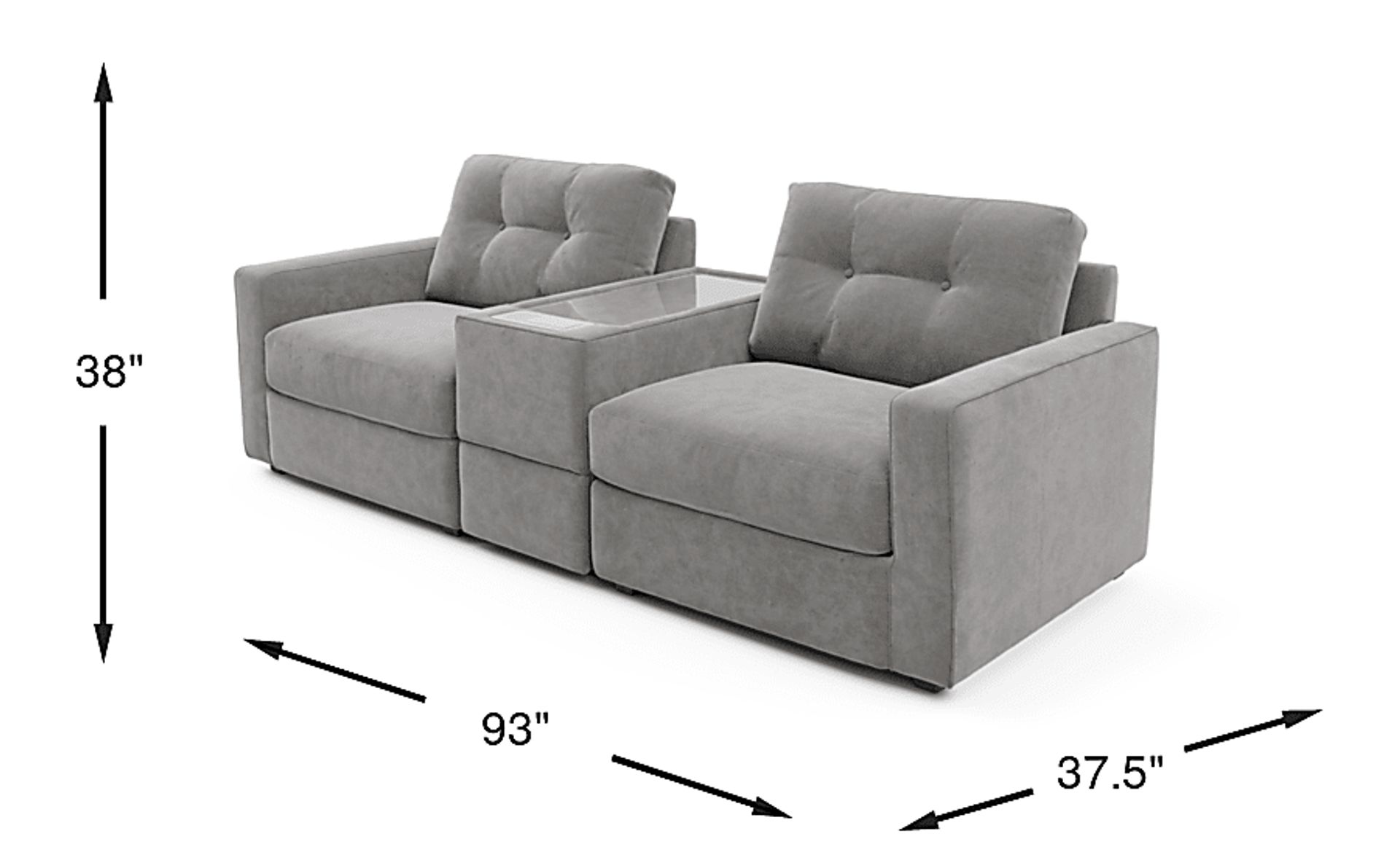 Dimension Image. Please refer to the Dimension Tab on this page for dimension details.