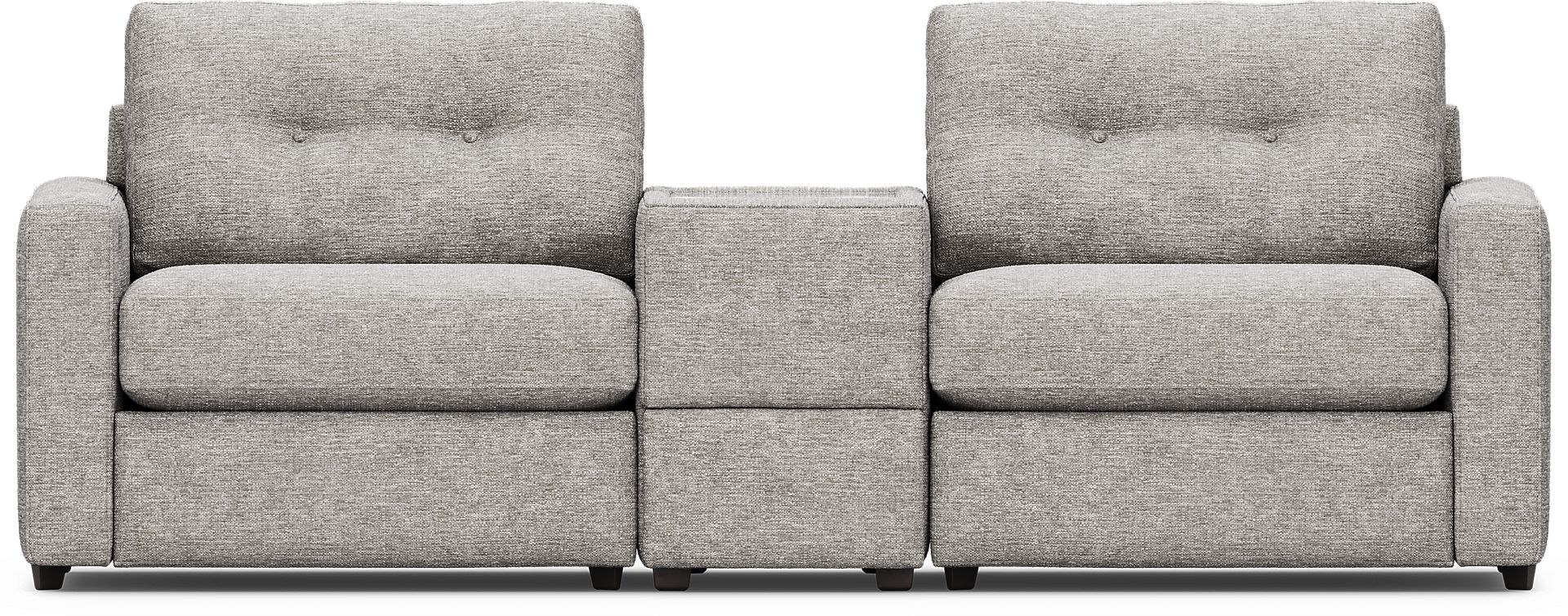 Gray 3 Pc ModularOne with Media Console - Image 3