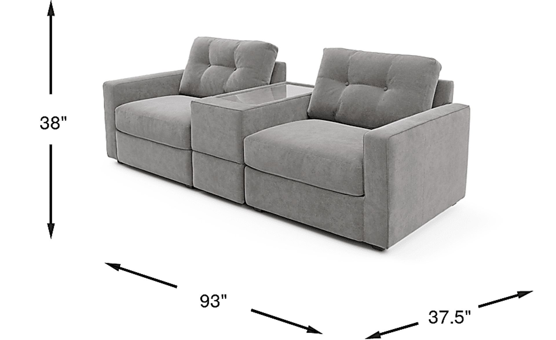 Dimension Image. Please refer to the Dimension Tab on this page for dimension details.