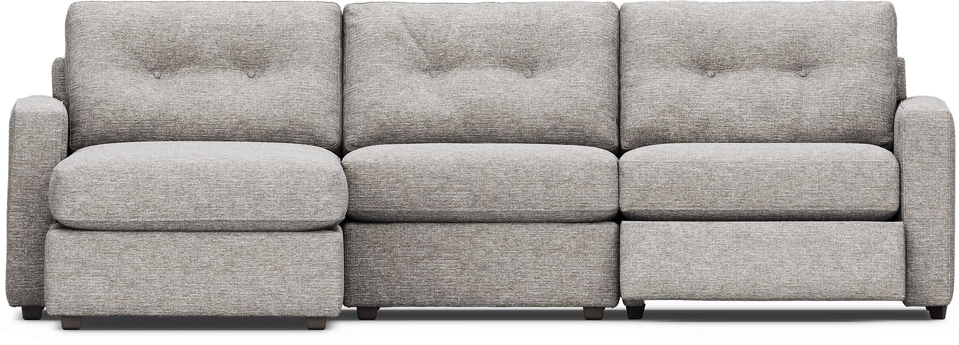 Gray 3 Pc Power Reclining ModularOne - Image 4