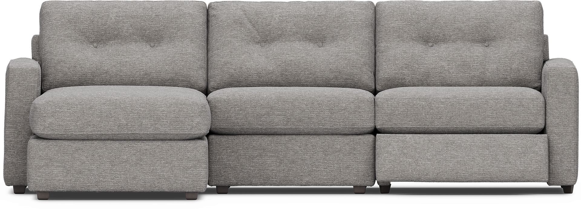 Gray 3 Pc Power Reclining ModularOne - Image 3