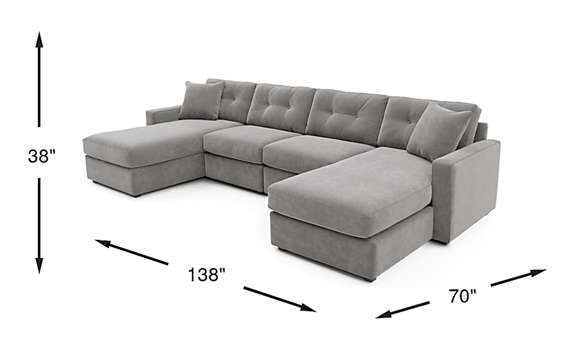 Dimension Image. Please refer to the Dimension Tab on this page for dimension details.