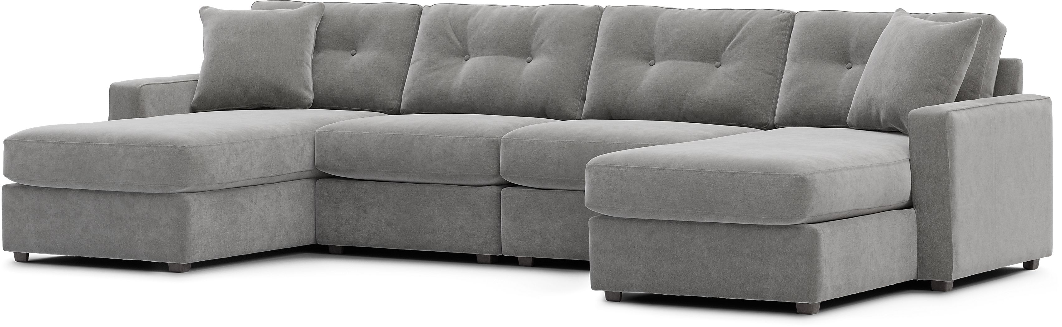 Gray 3 Pc Power Reclining ModularOne - Thumbnail 2