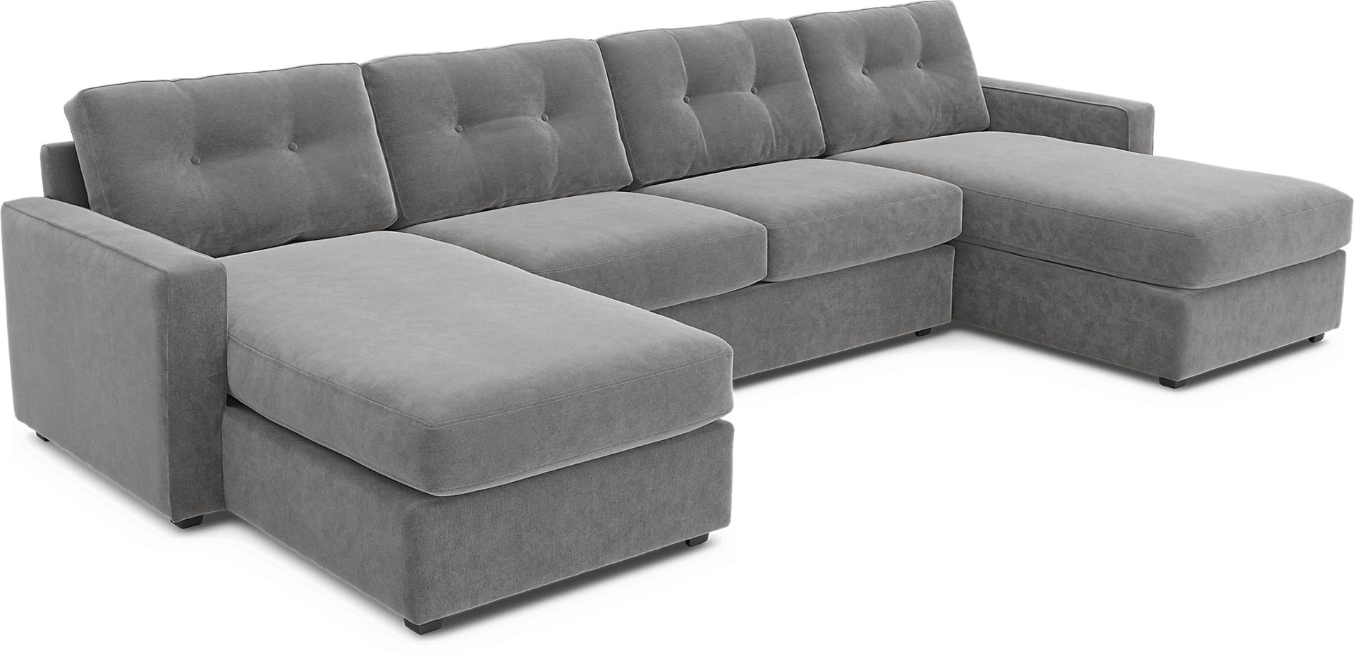 Gray 4 Pc Power Reclining ModularOne - Image 1