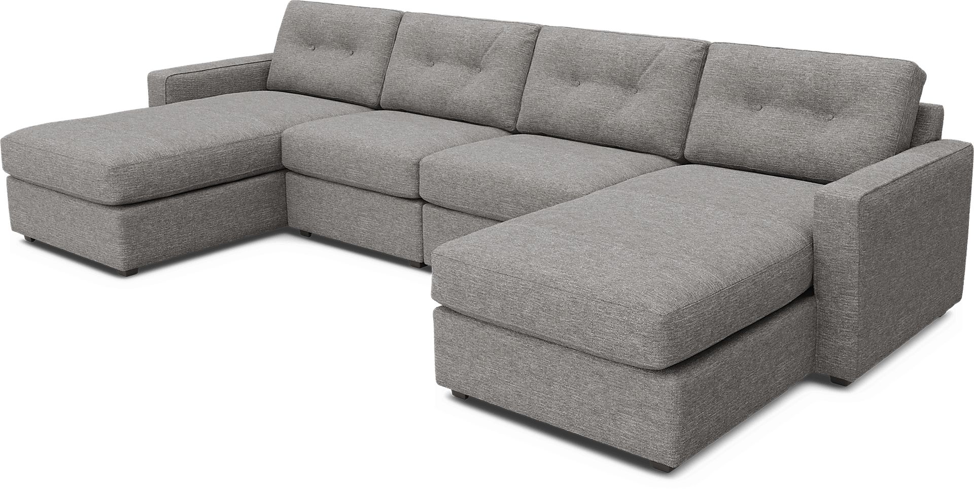 Gray 4 Pc Power Reclining ModularOne - Image 1