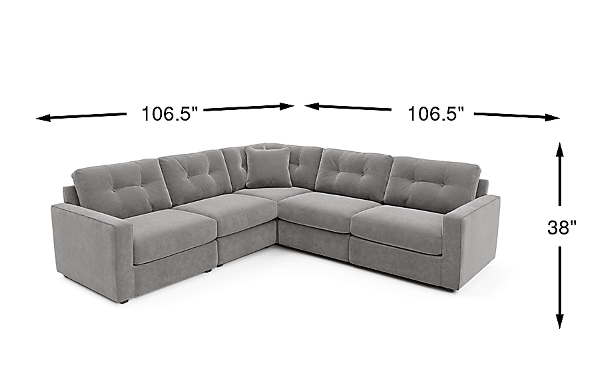 Dimension Image. Please refer to the Dimension Tab on this page for dimension details.