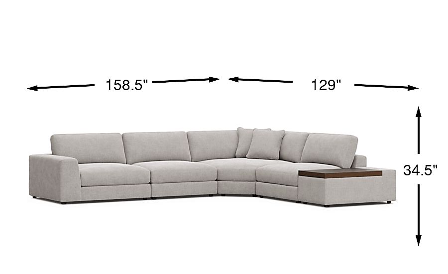 ModularThree 5 Pc Sectional - Thumbnail 2