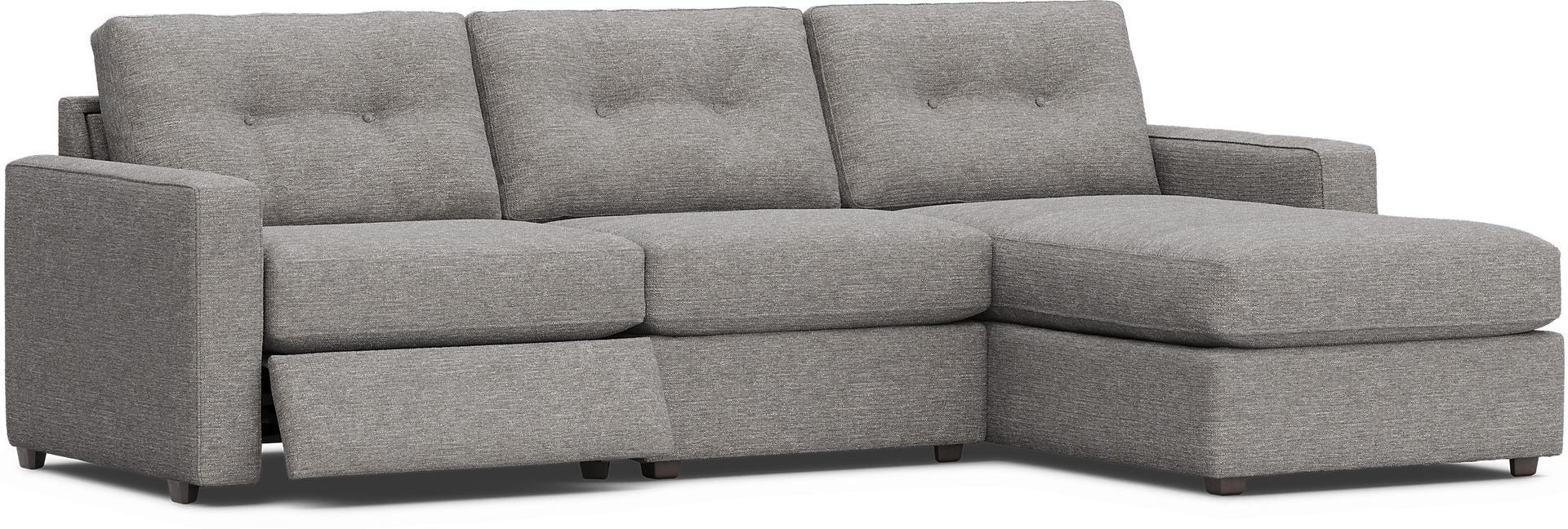 Gray 3 Pc Power Reclining ModularOne - Image 1