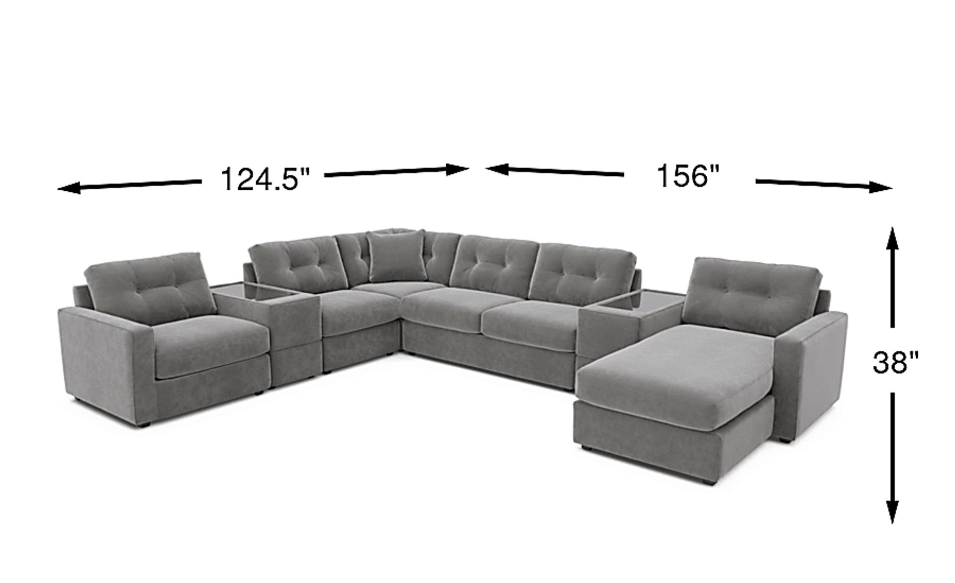 Dimension Image. Please refer to the Dimension Tab on this page for dimension details.