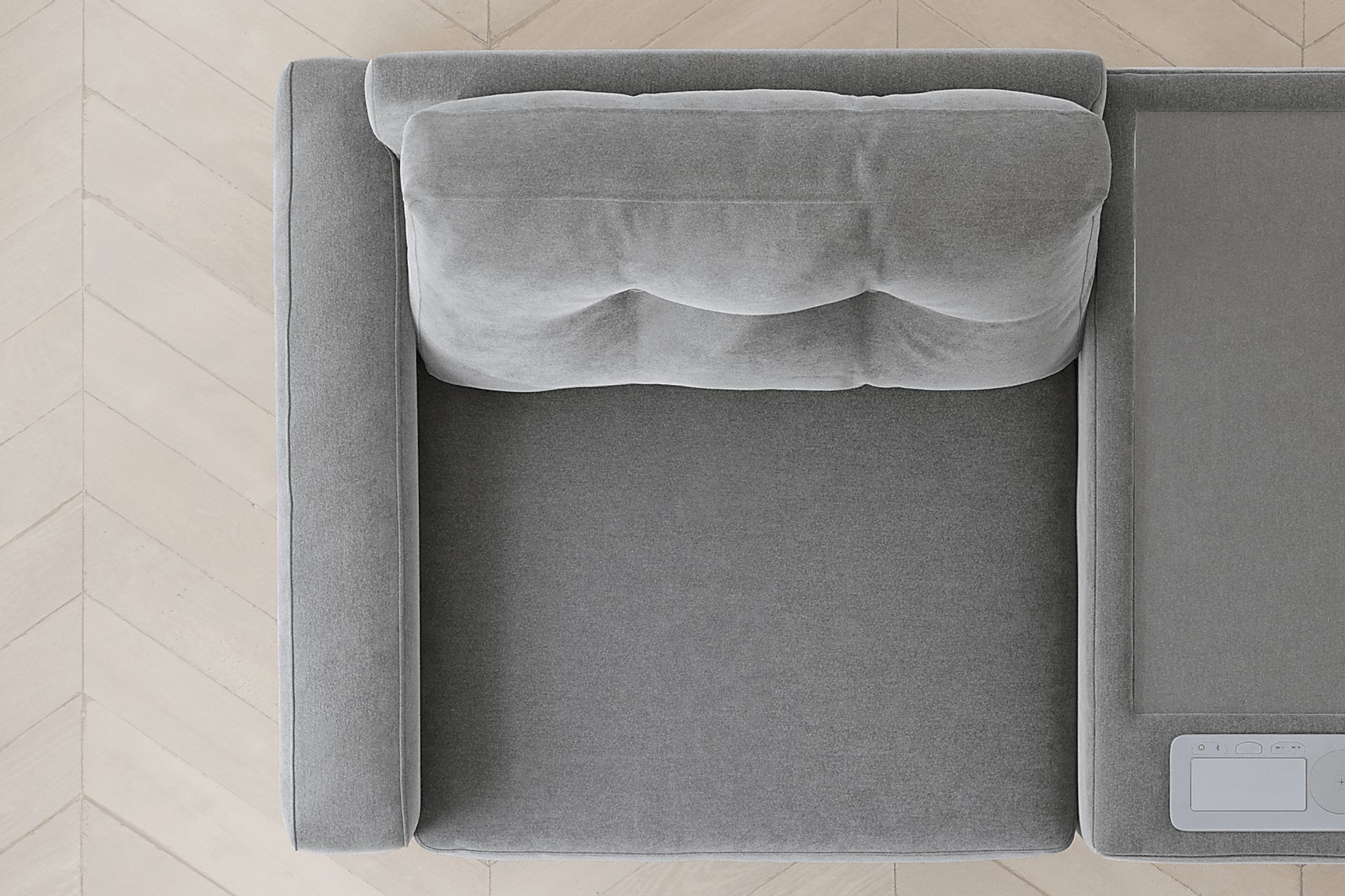 Gray 7 Pc ModularOne Sleeper with Media Consoles - Image 13