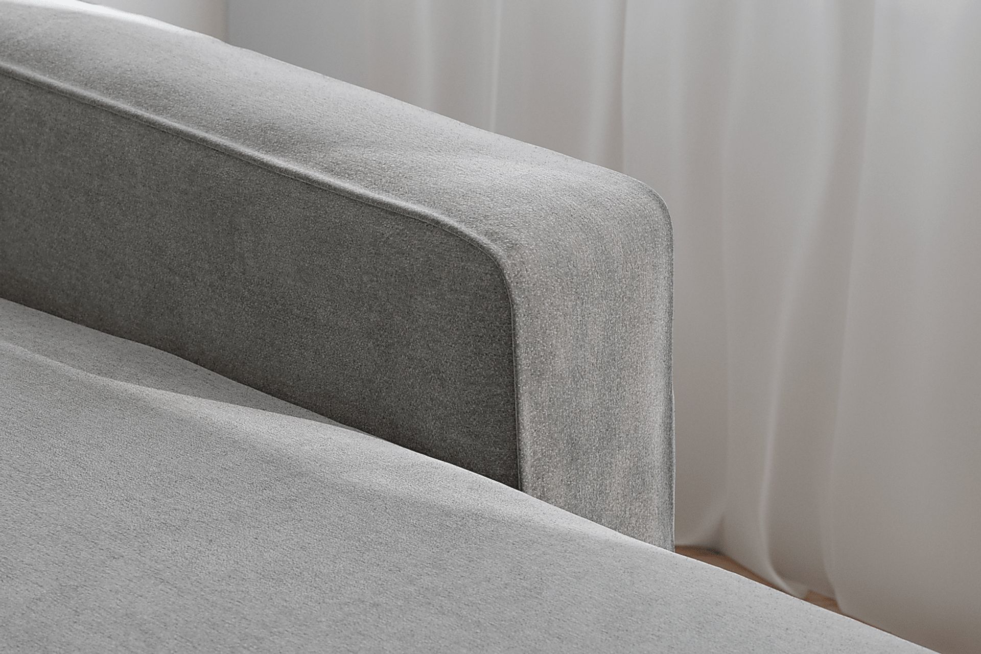 Gray 7 Pc ModularOne Sleeper with Media Consoles - Image 7