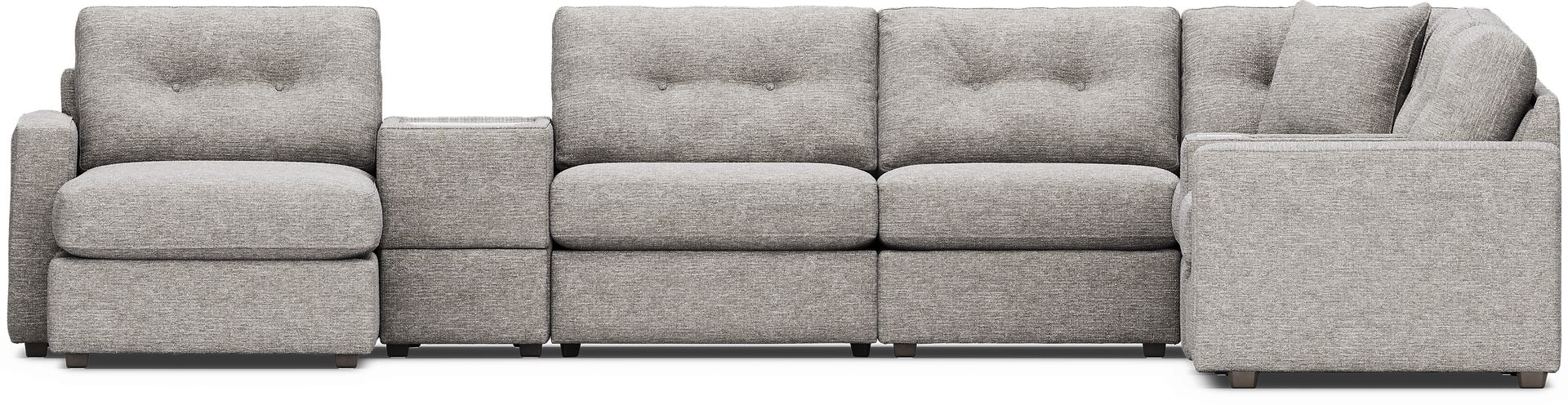 Gray 8 Pc ModularOne with Media Consoles - Image 3