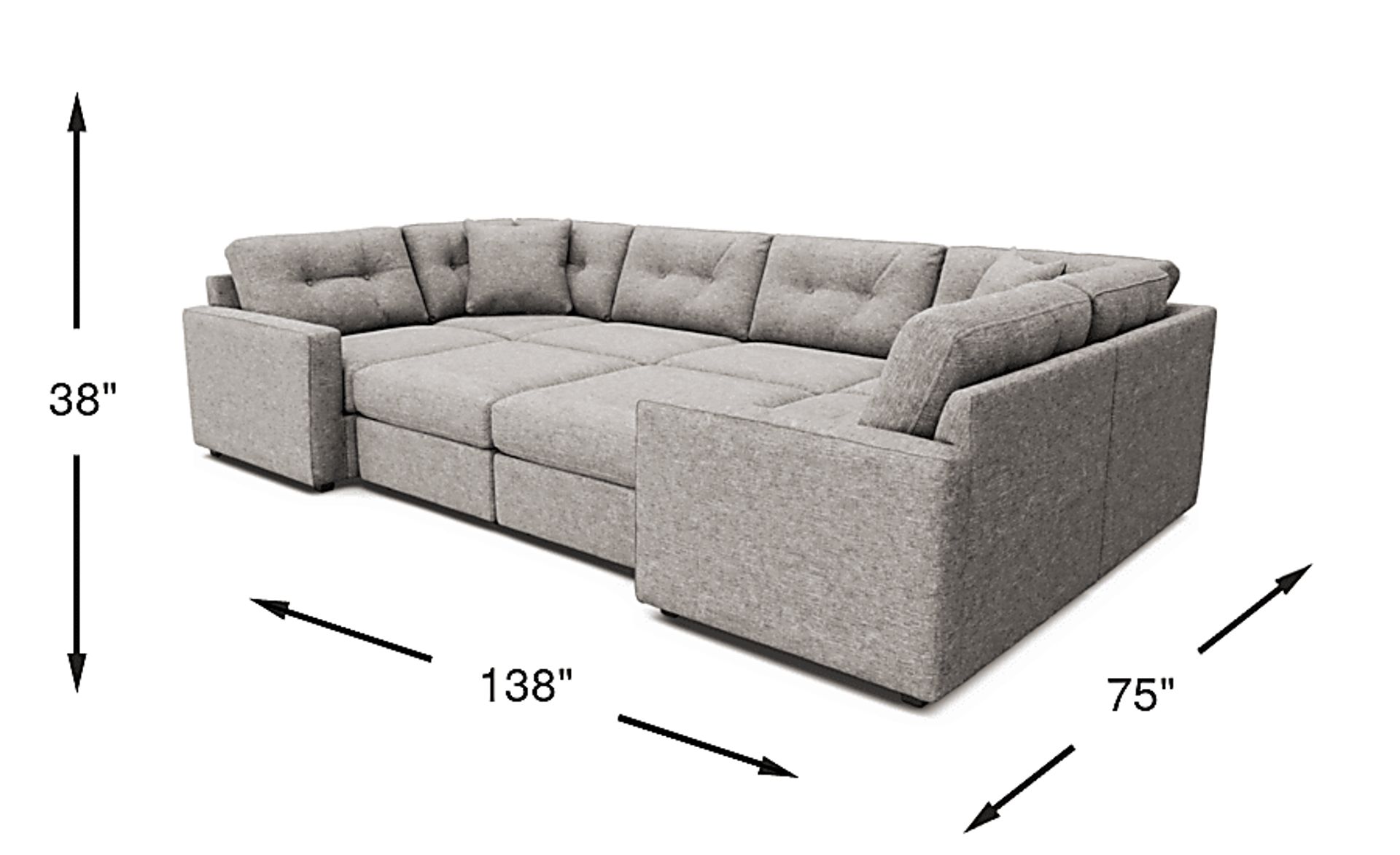 Dimension Image. Please refer to the Dimension Tab on this page for dimension details.