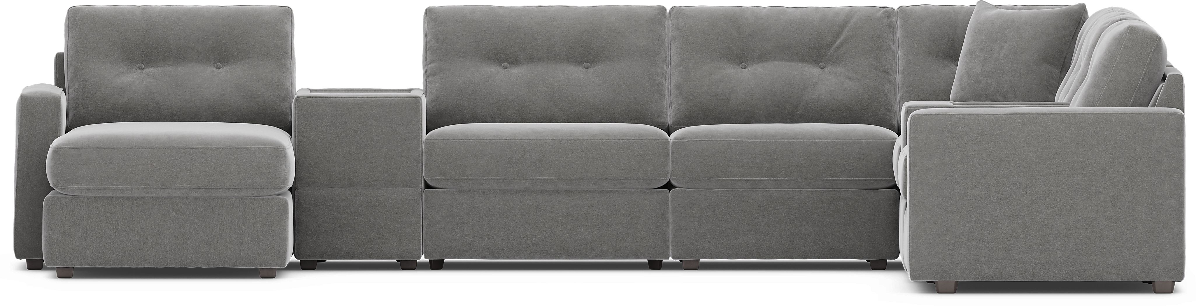 Gray 3 Pc Power Reclining ModularOne - Thumbnail 5