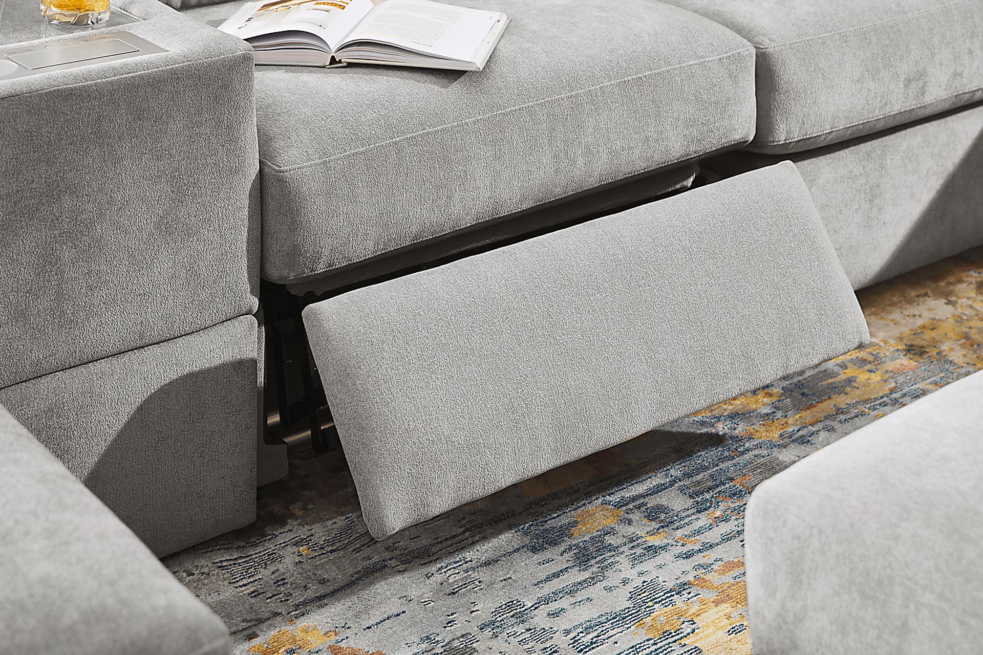 Gray 8 Pc Power Reclining ModularOne - Image 9