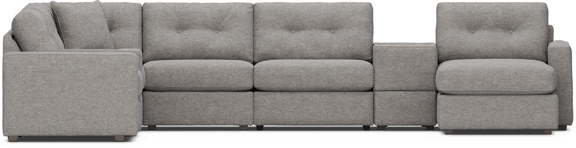 Gray 8 Pc Power Reclining ModularOne - Image 2