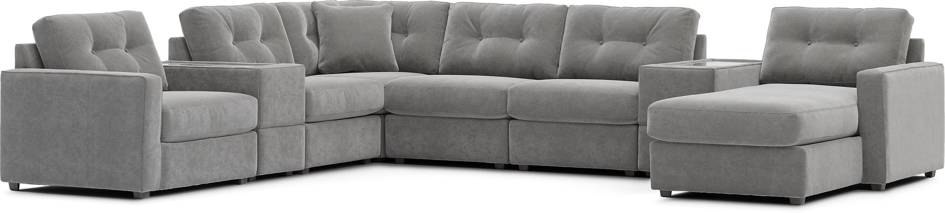 Ash 8 Pc Power Reclining ModularOne - Image 4