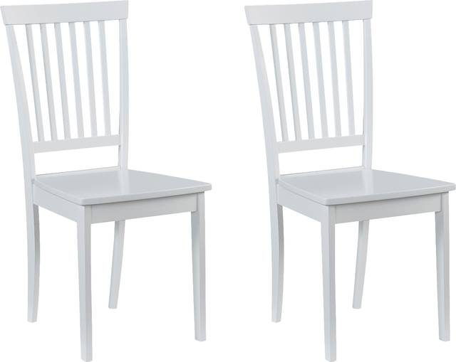 Grayburn White Dining Chair, Set of 2 - Thumbnail - Image 1