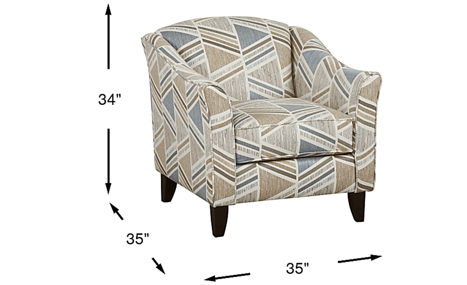 Dimension Image. Please refer to the Dimension Tab on this page for dimension details.