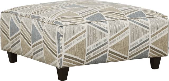 Grayfield Cream Cocktail Ottoman - Thumbnail - Image 1