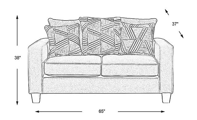Dimension Image. Please refer to the Dimension Tab on this page for dimension details.