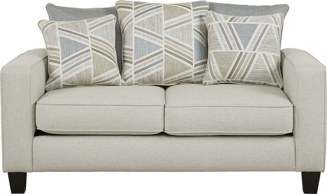 Grayfield Cream Loveseat - Thumbnail - Image 1