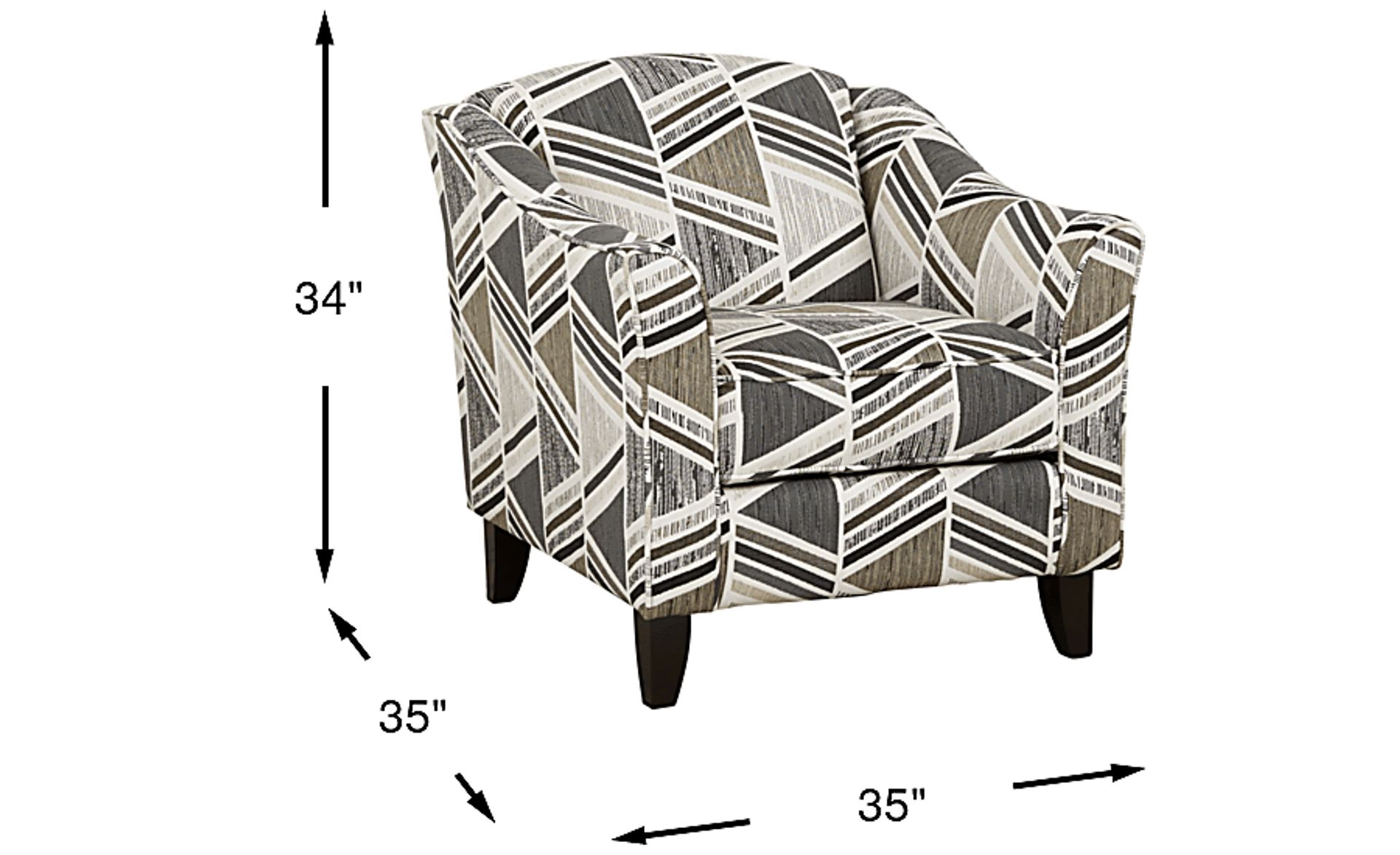 Dimension Image. Please refer to the Dimension Tab on this page for dimension details.