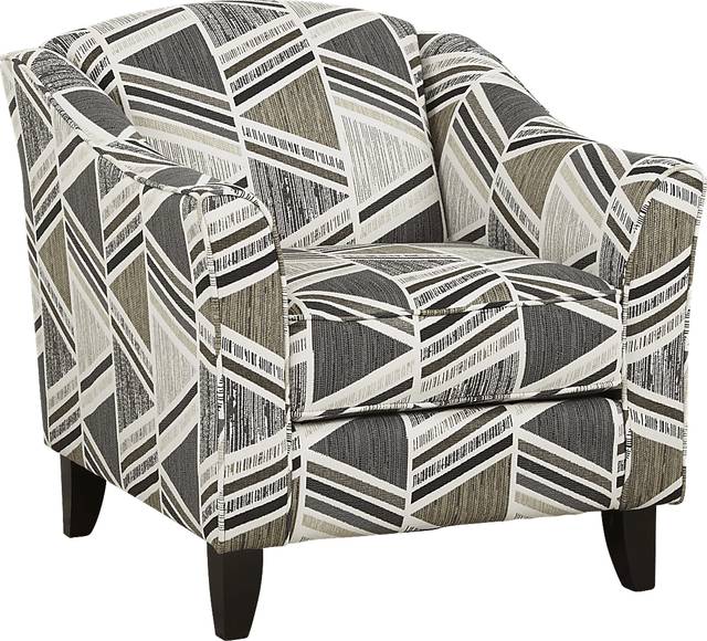 Grayfield Taupe Accent Chair - Thumbnail - Image 1