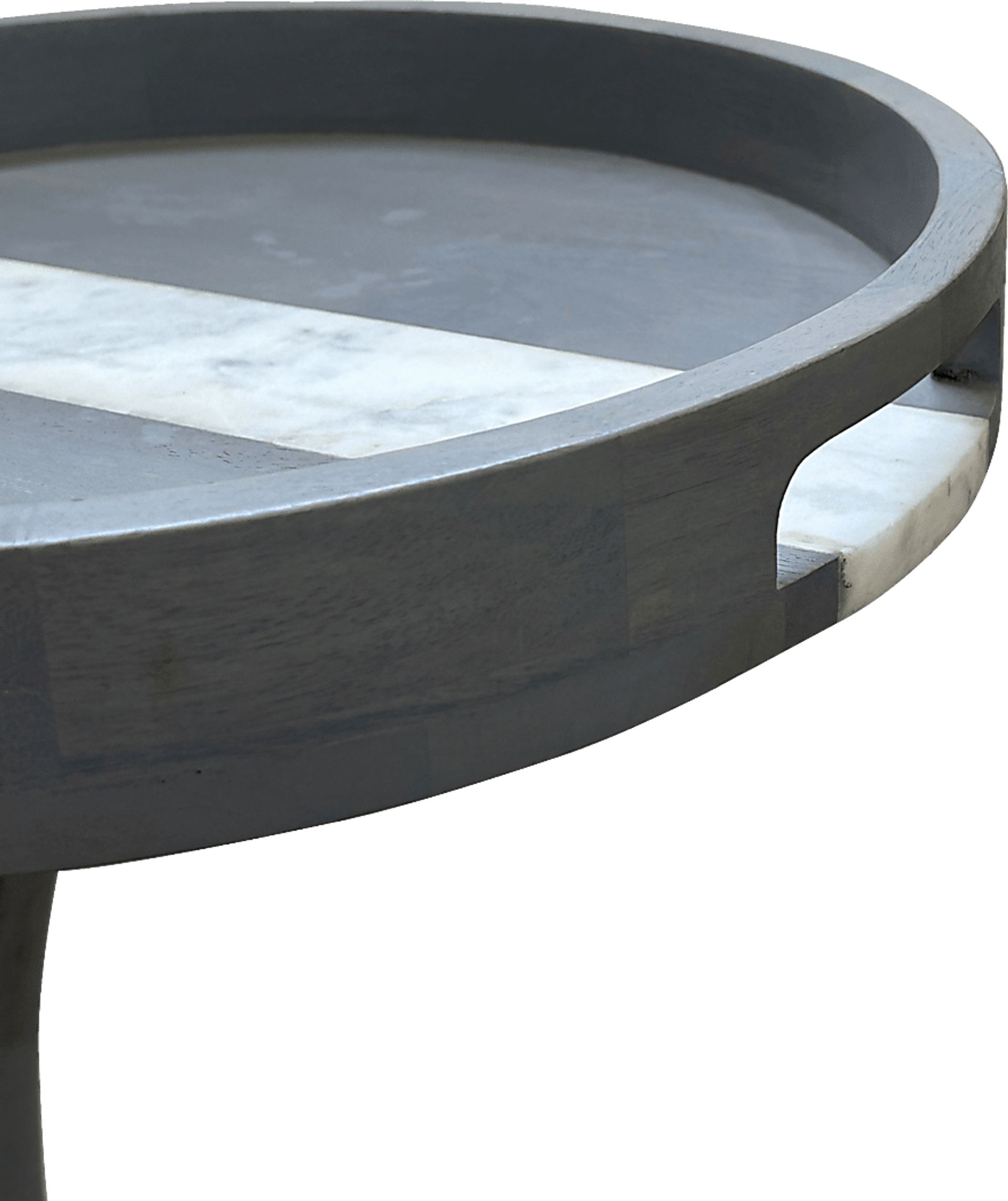 Grayhill Gray Chairside Table - Image 4