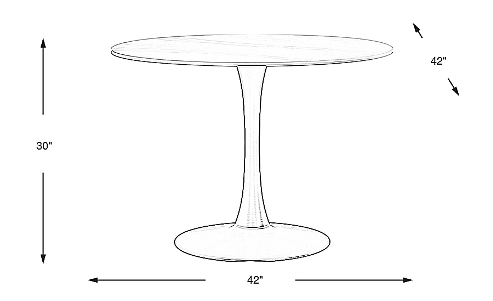 Dimension Image. Please refer to the Dimension Tab on this page for dimension details.