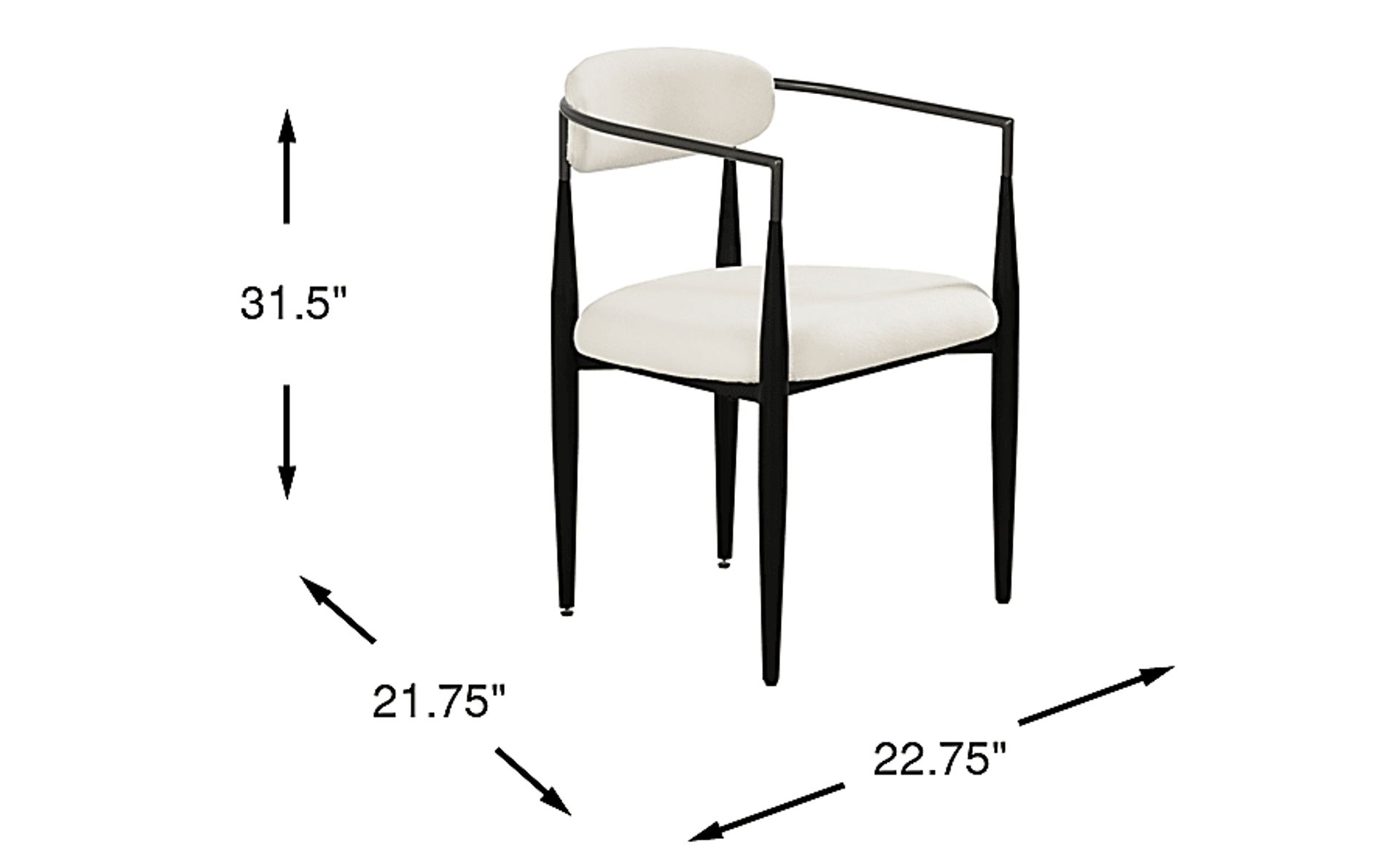 Dimension Image. Please refer to the Dimension Tab on this page for dimension details.