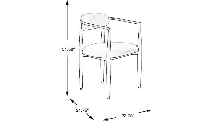 Dimension Image. Please refer to the Dimension Tab on this page for dimension details.