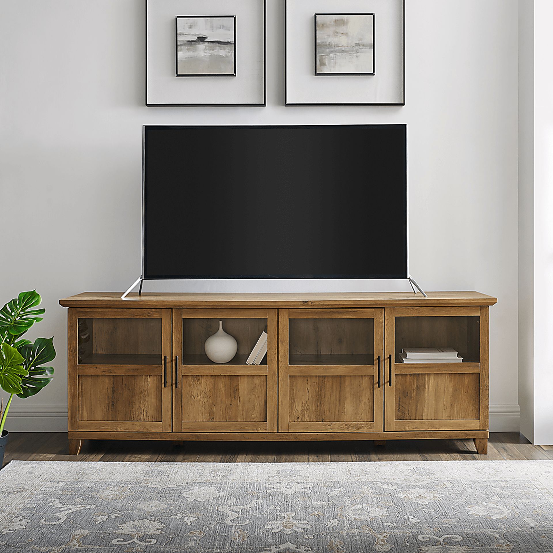 Grayledge Brown 70 in. Console - Image 6