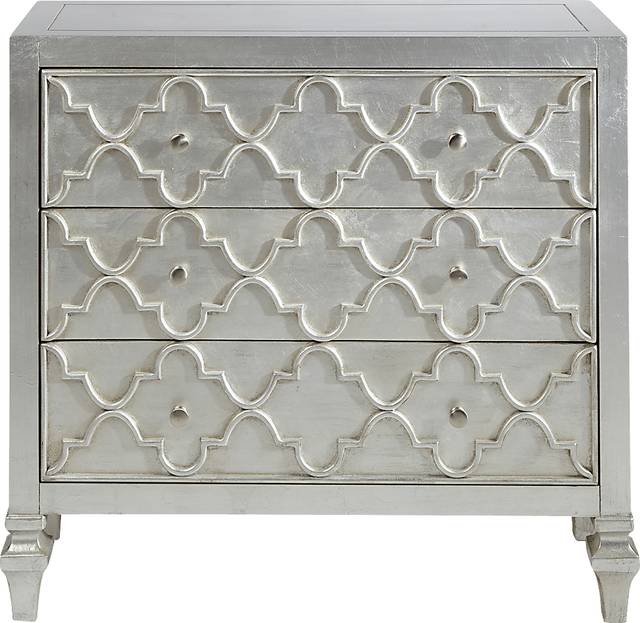 Grayling Silver Accent Cabinet - Thumbnail - Image 2