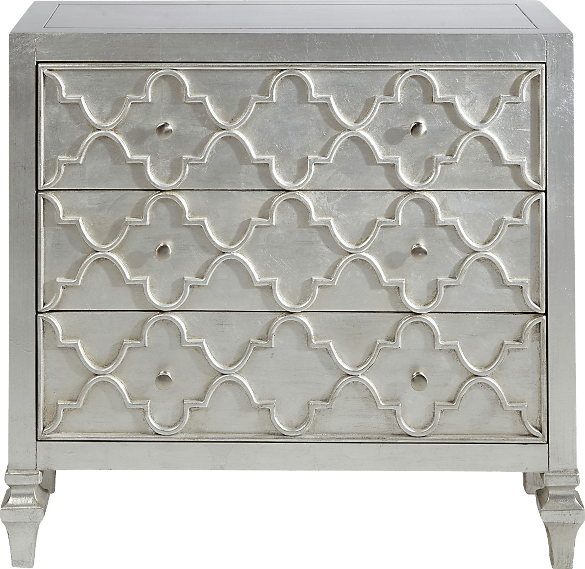 Grayling Silver Accent Cabinet - Image 2