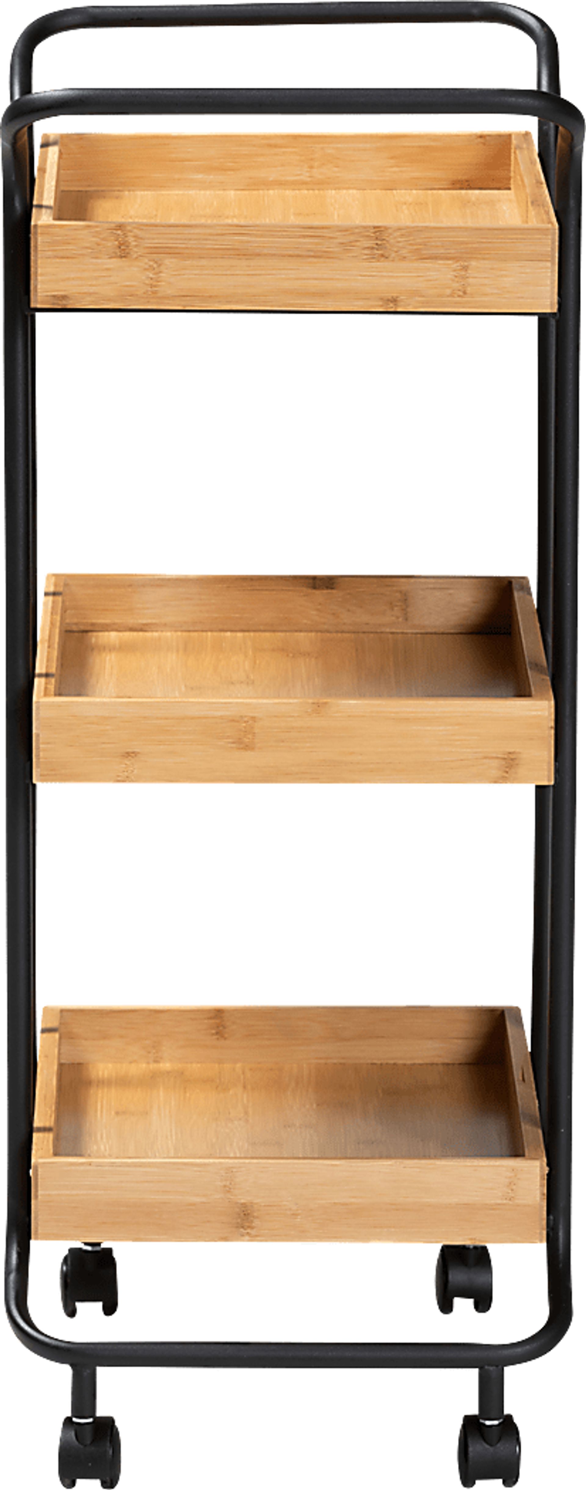 Graylyne Brown Kitchen Cart - Image 4