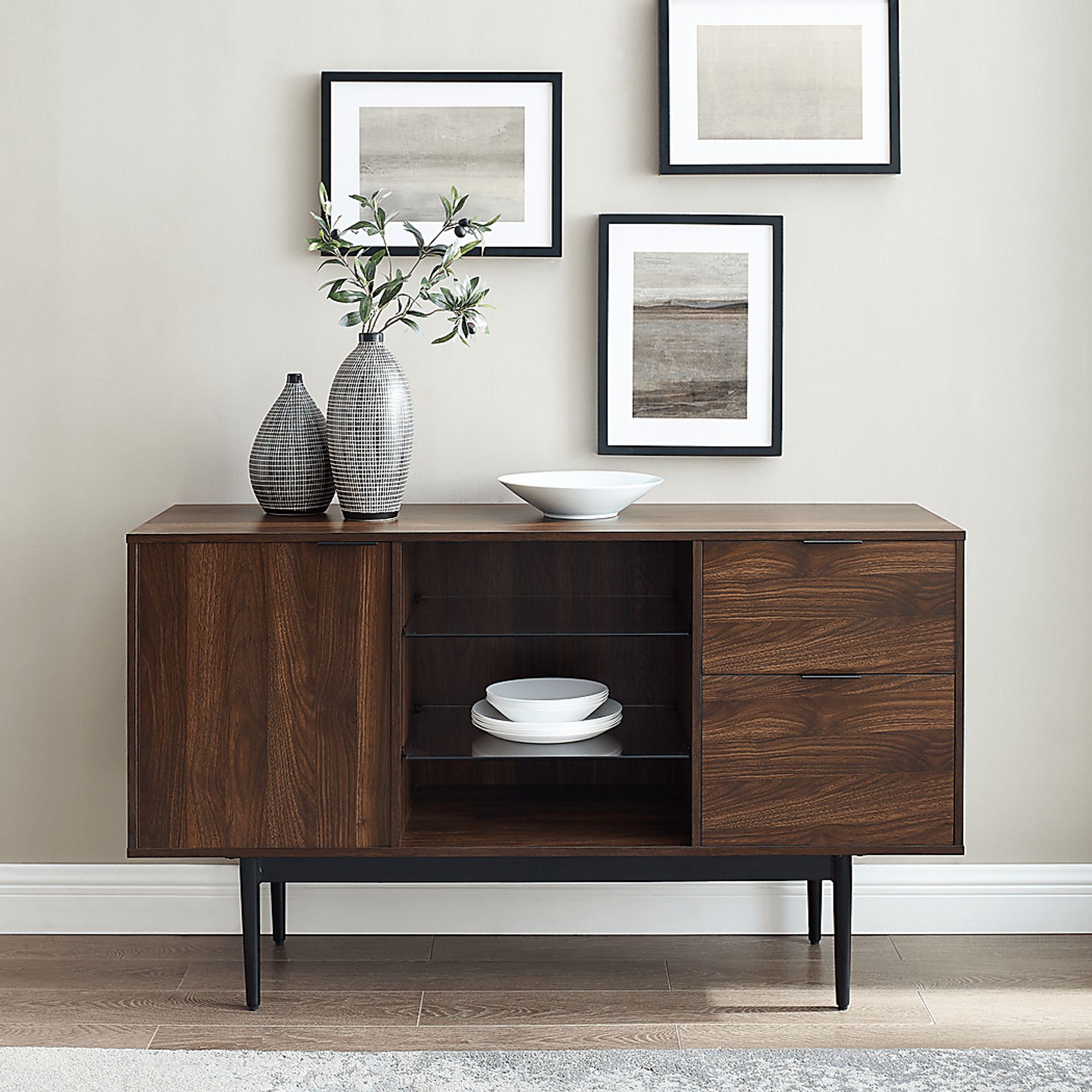 Grayport Walnut Sideboard - Image 3