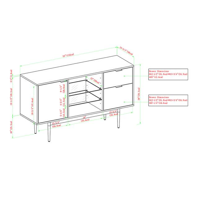 Grayport Walnut Sideboard - Thumbnail - Image 6