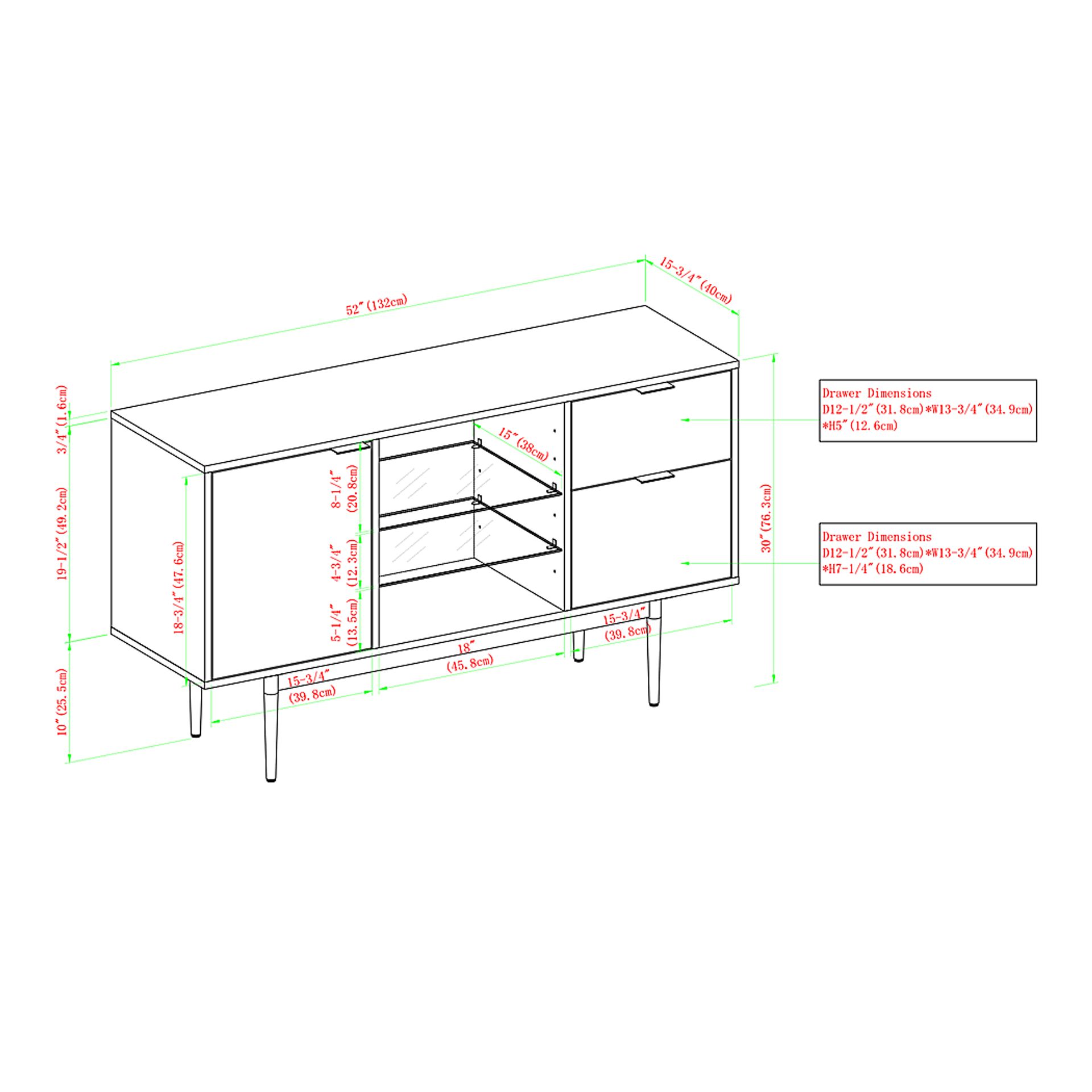 Grayport Walnut Sideboard - Image 6
