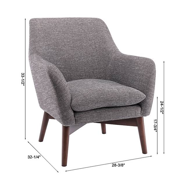 Grayslake Dark Gray Accent Chair - Thumbnail - Image 13