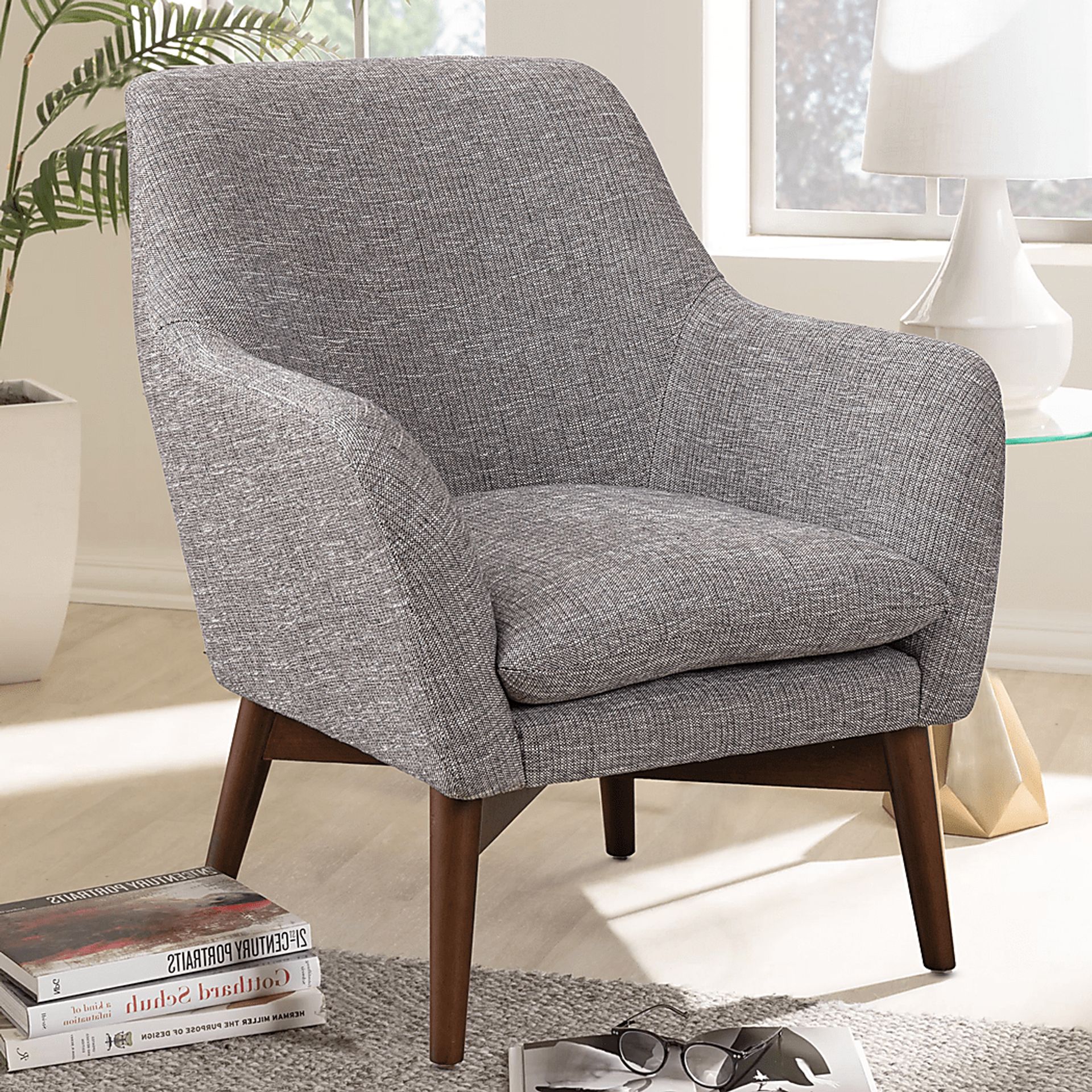Grayslake Dark Gray Accent Chair - Image 2