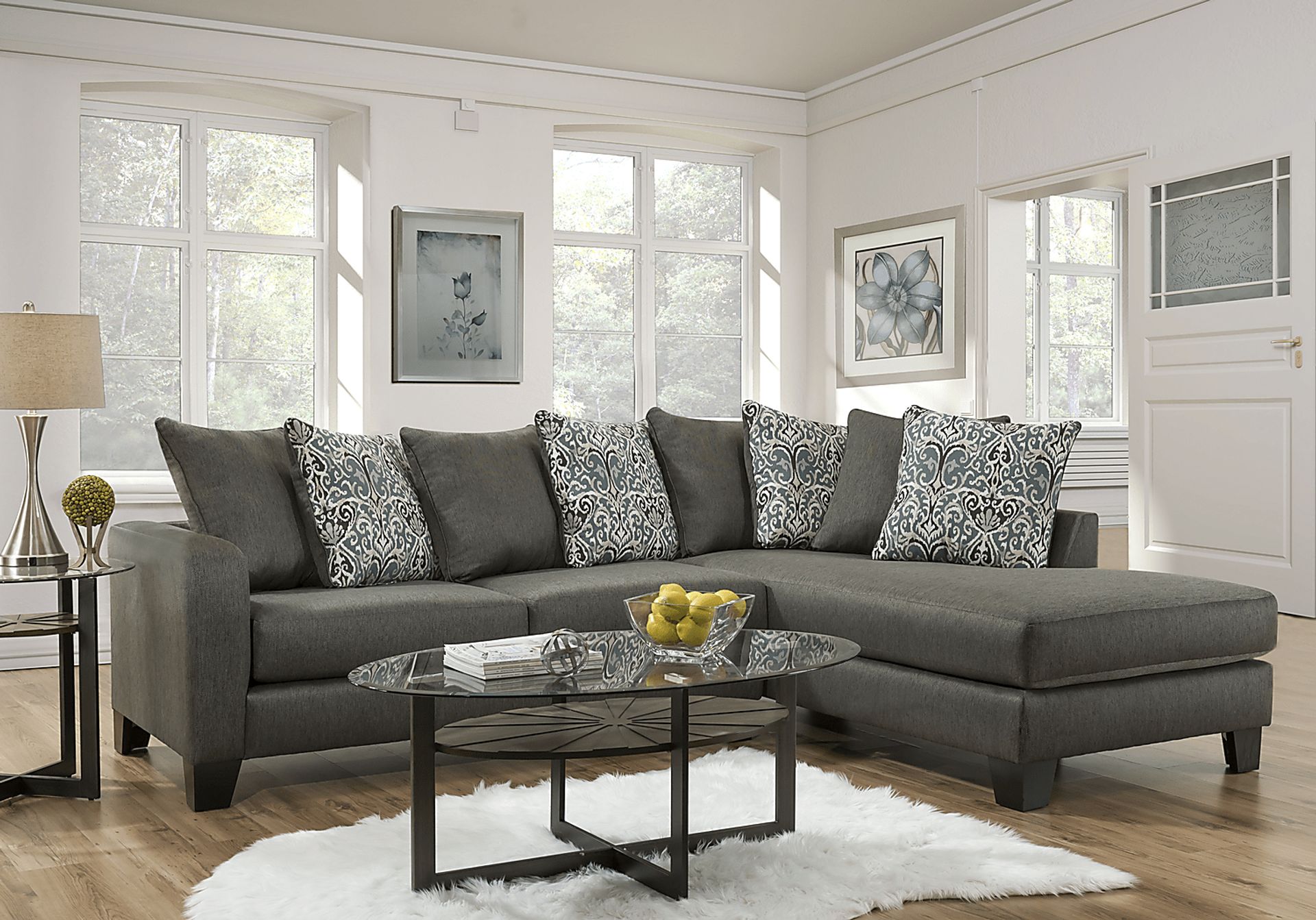 Graystar Gray 2 Pc Sectional - Image 1
