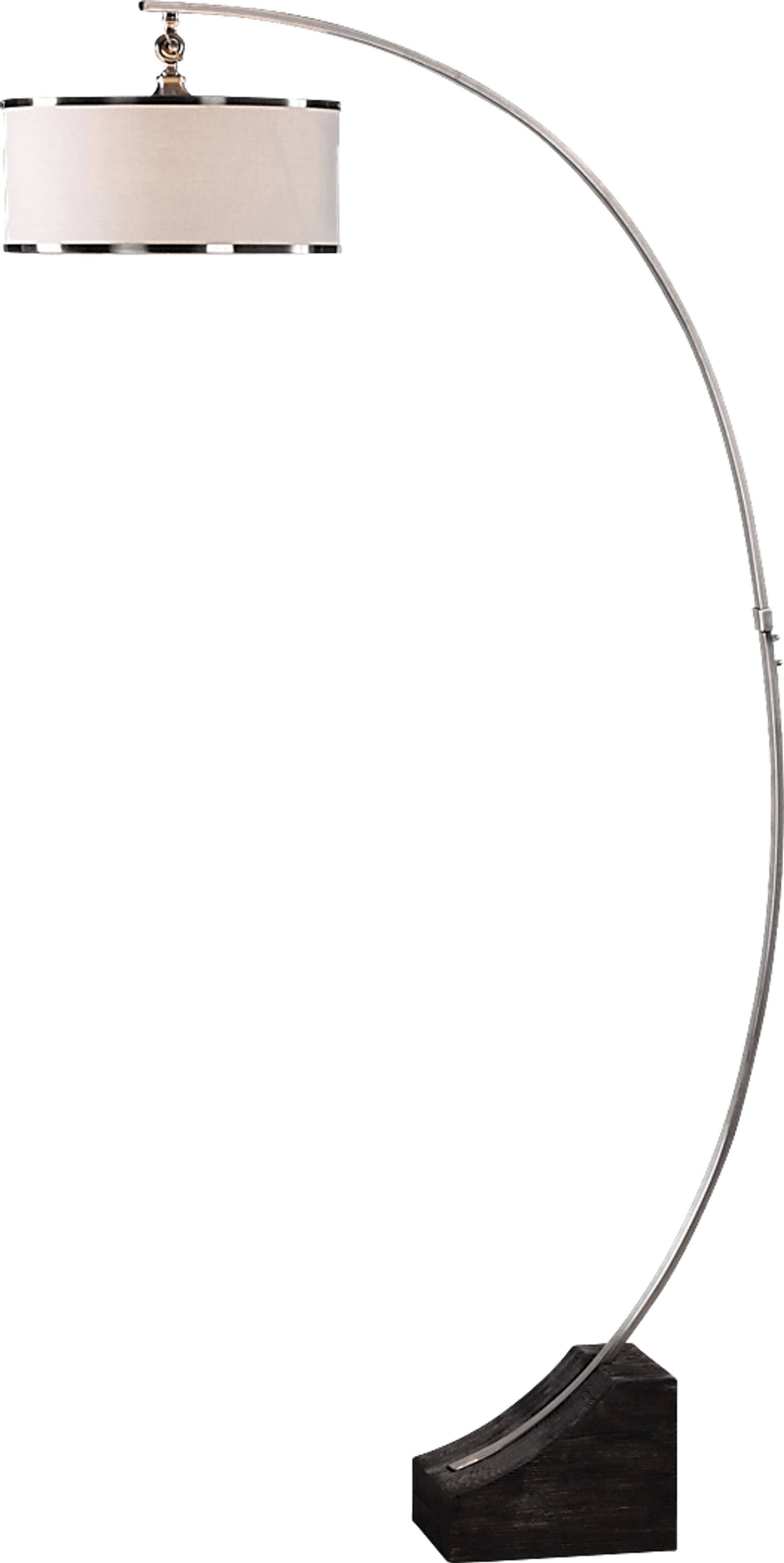 Graythorn Silver Floor Lamp - Image 1