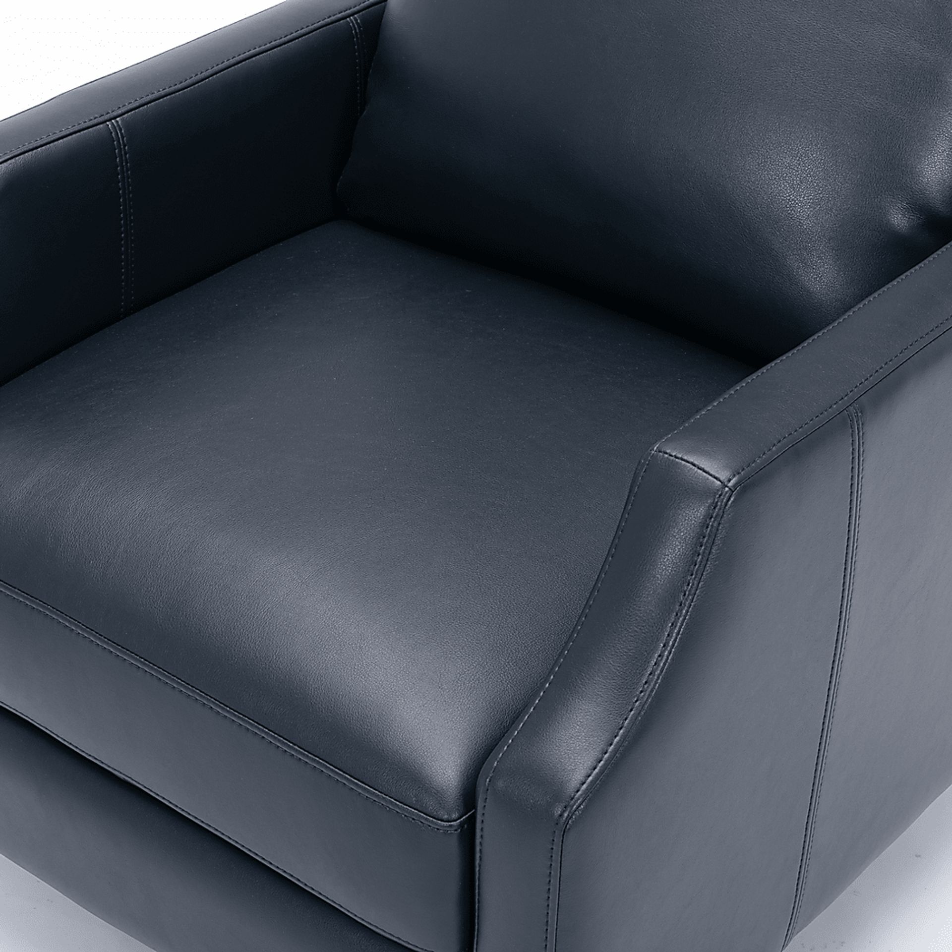 Grayview Blue Push Back Recliner - Image 13