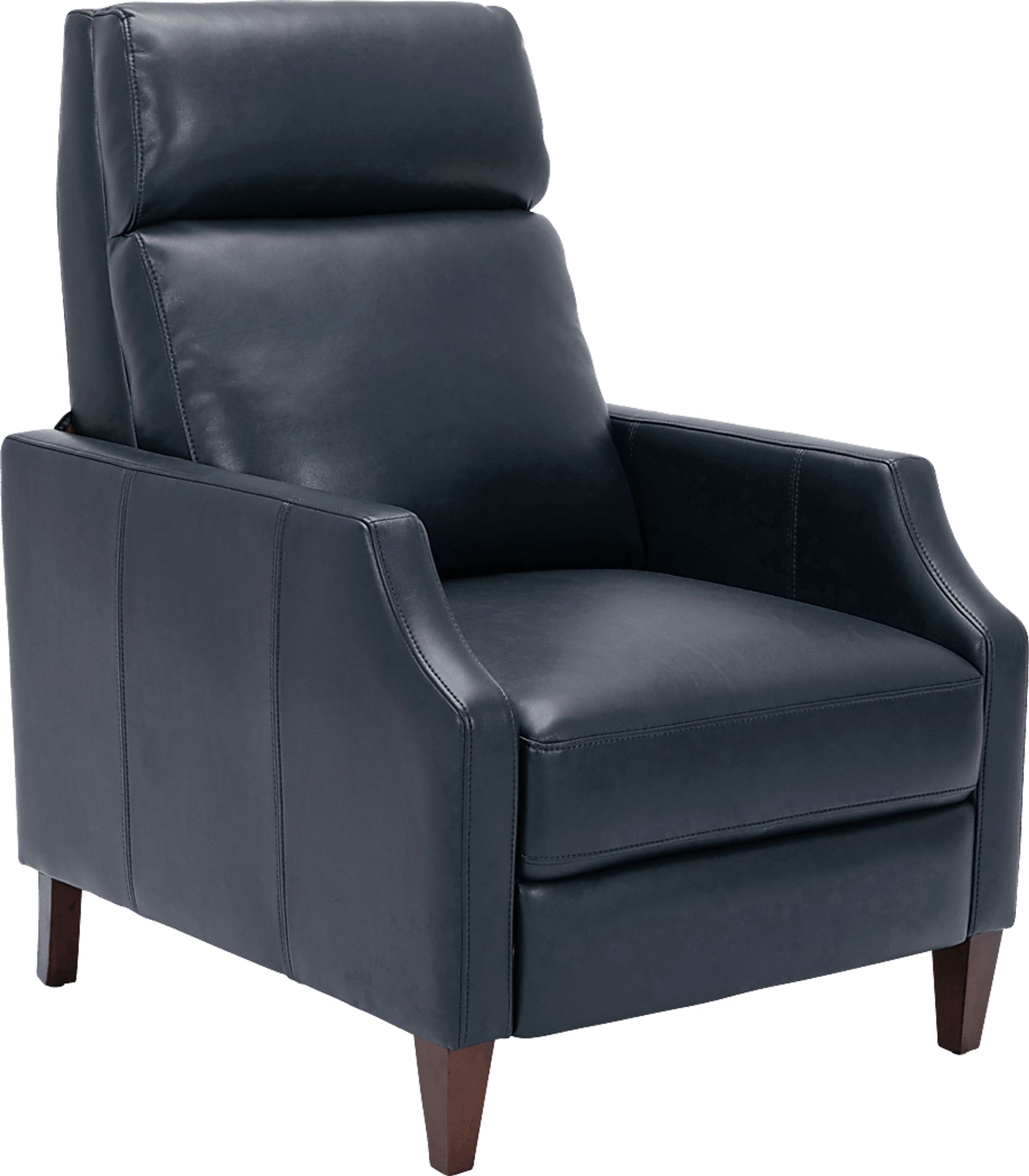 Grayview Blue Push Back Recliner - Image 1