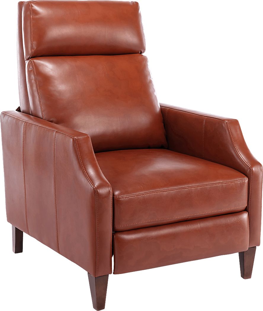Grayview Caramel Push Back Recliner