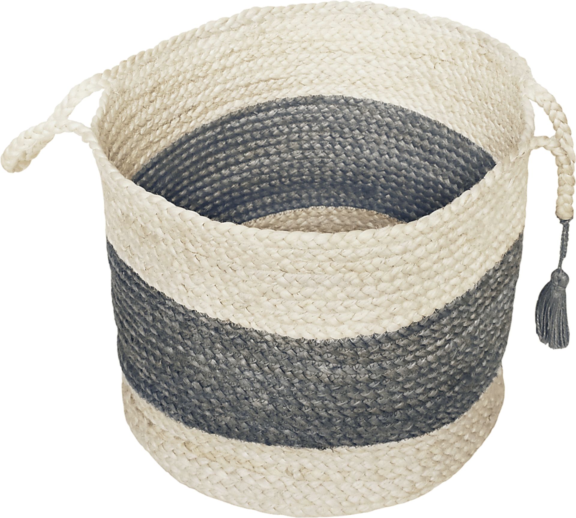 Grebella White/Gray 17 in. Basket - Image 5