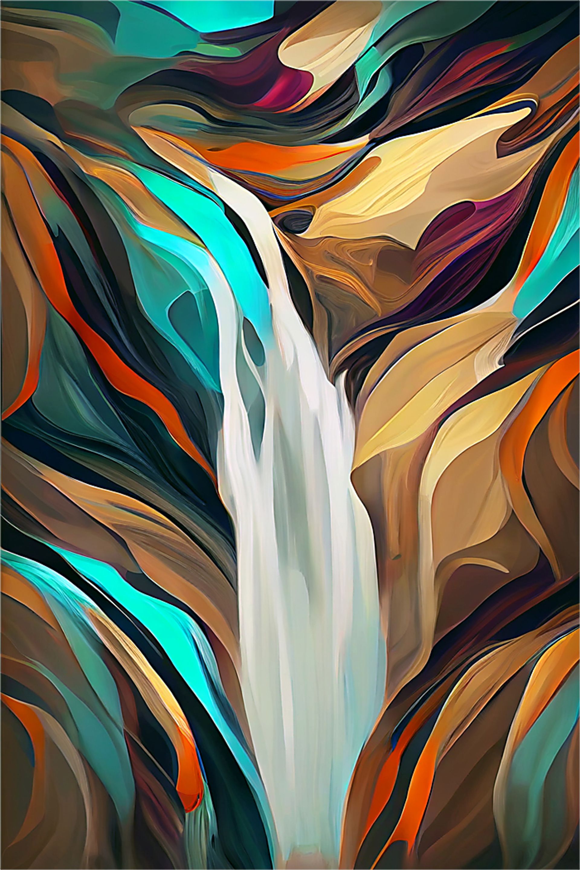 Greble I Brown Artwork - Image 1