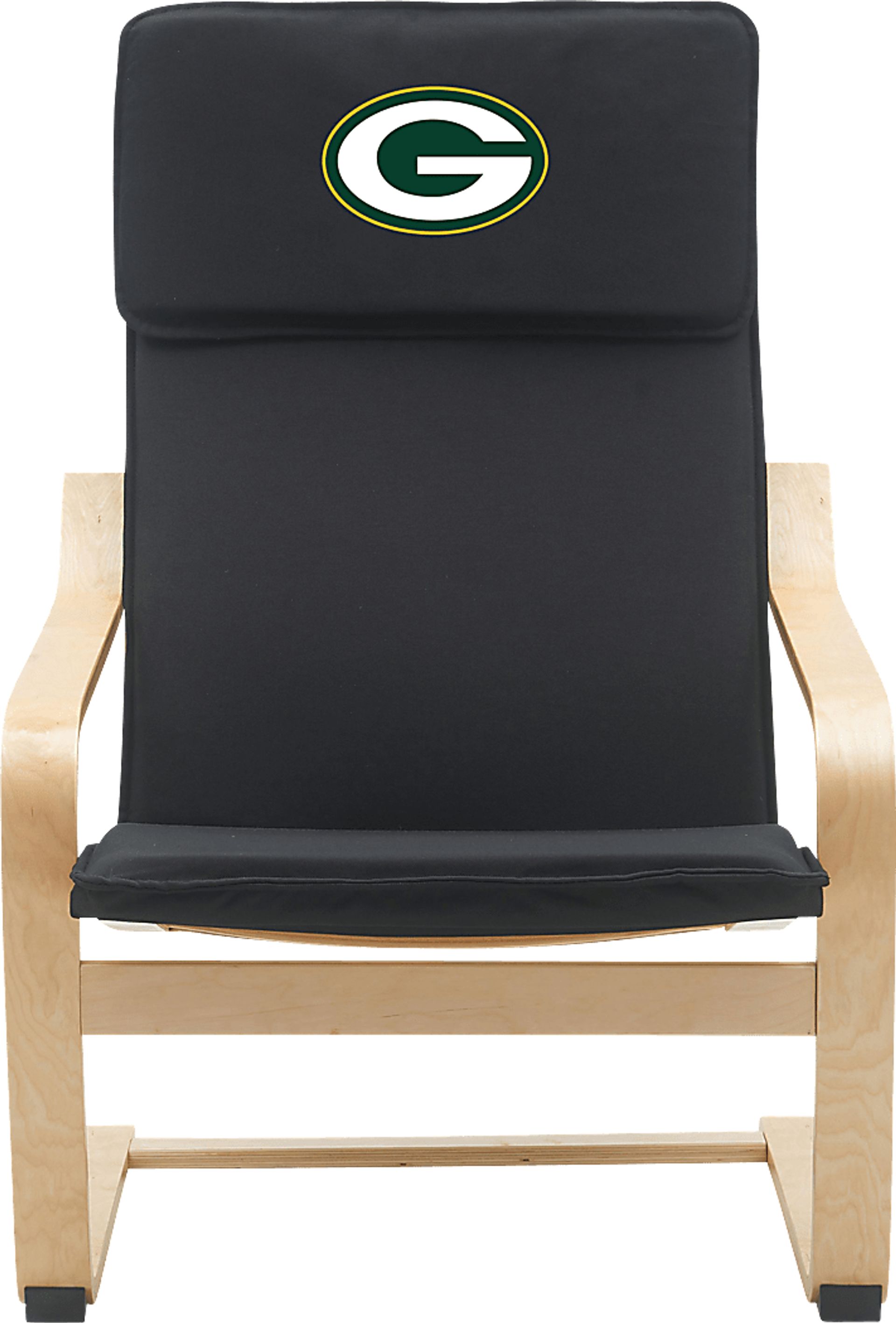 Green Bay Packers Black Accent Chair - Image 3
